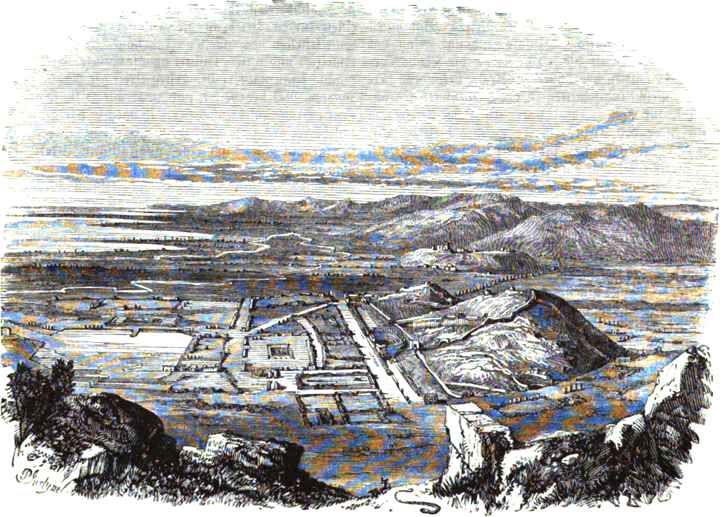 Die Ruinenstätte des alten Ephesus
