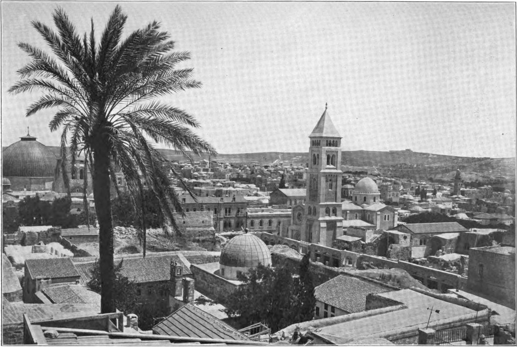 Jerusalem. Blick nach Norden
