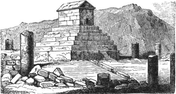 Grabmal des Kores in Pasargadae
