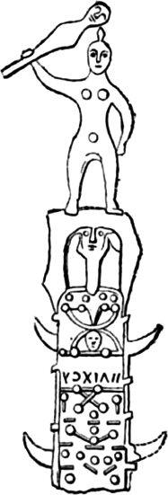 Sardisch-phönizischer Götze
